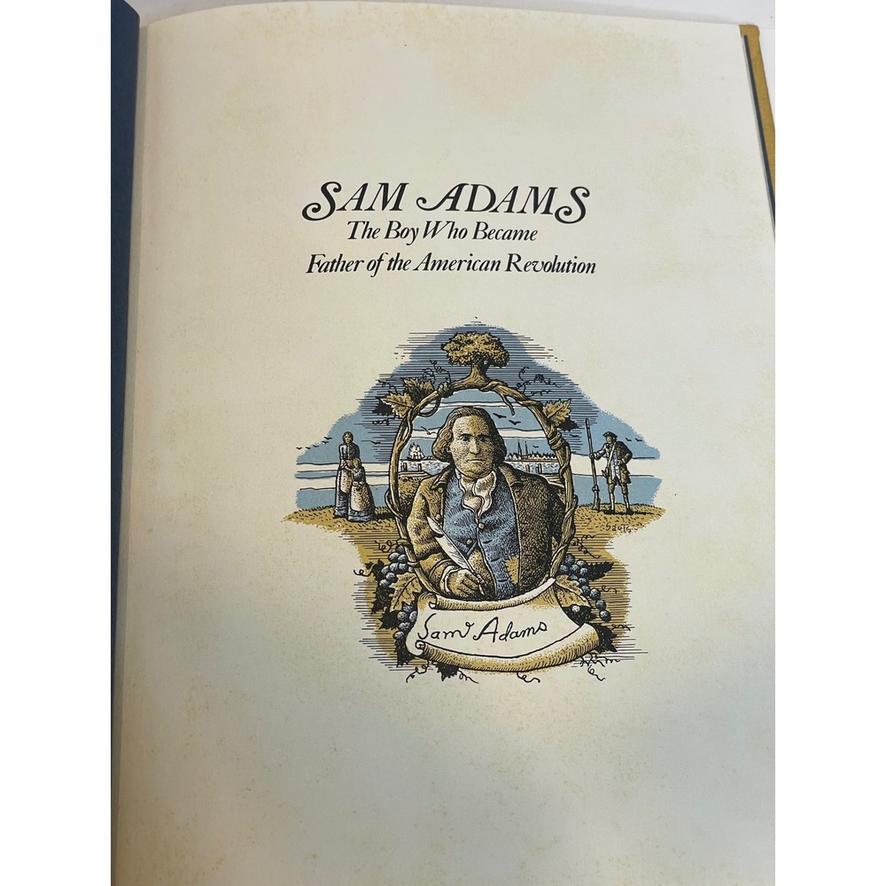 Sam Adams The Boy Who Became Father of the American Revolution Vintage Hardcover - Picture 8 of 14